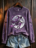 Stay Spooky Sweatshirt Halloween Witch Merch Halloween Apparel Gifts - Animerelic