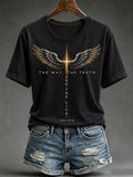 The Way The Truth And The Life John 14 6 T-Shirt Christian Faith Apparel Baptism Gift For Men - Animerelic