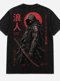 Cyber Ronin Japanese Inspired Graphic Vintage Tee