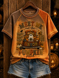 Meet Me At The Pumpkin Patch T-Shirt Autumn Halloween Merch Halloween Apparel