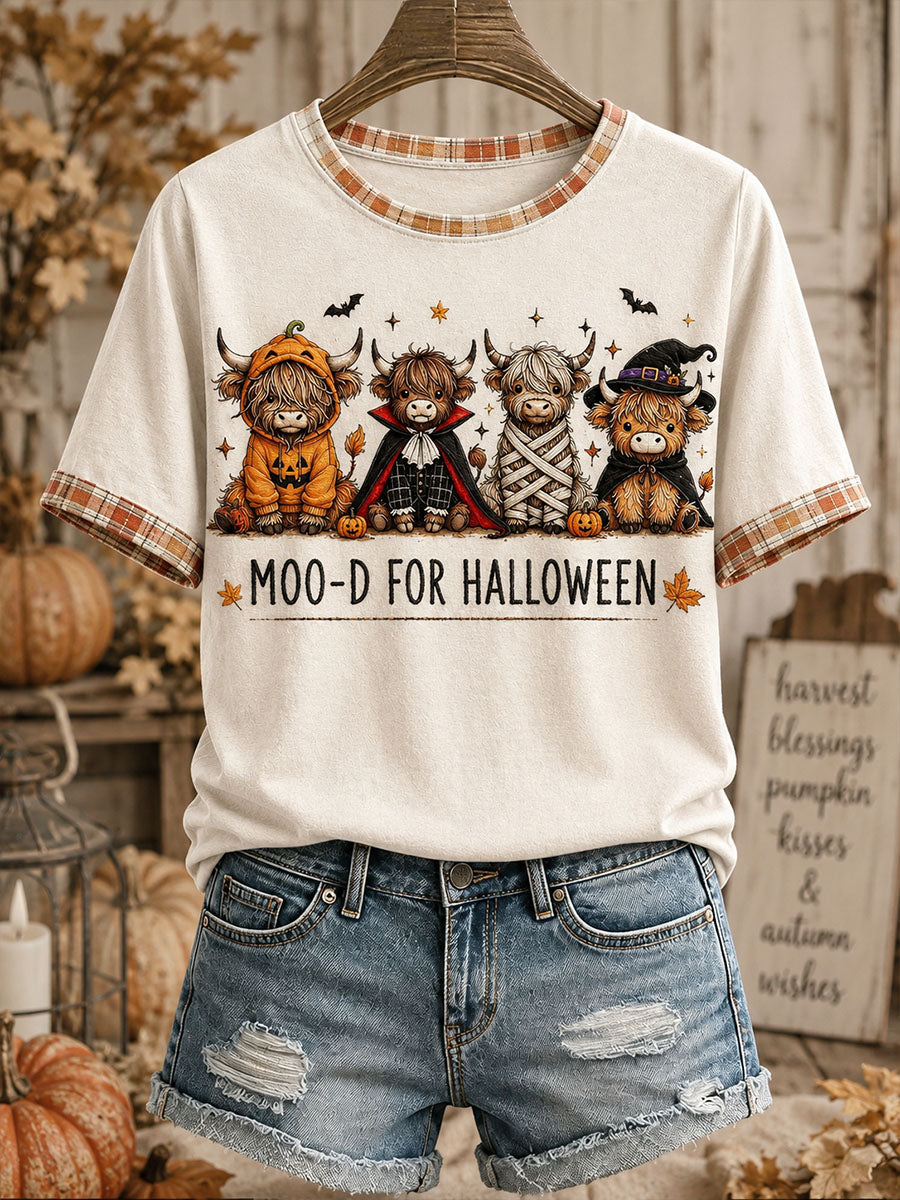 Moo-D For Halloween T-Shirt Cows Lover Merch Meaningful Gifts For Women