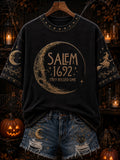Salem 1692 They Missed One T-Shirt Halloween Witch Clothing Apparel For Women