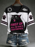 First Of All I_m God_s Masterpiece Football Jersey Christian Jesus Clothing Unique Gift