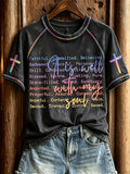 It Is Well With My Soul T-Shirt Christian Faith Cross Merch Best Birthday Gift