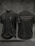 FGSLTW Christian T-Shirt Christian Bible Verse Clothing Gift Ideas For Brother