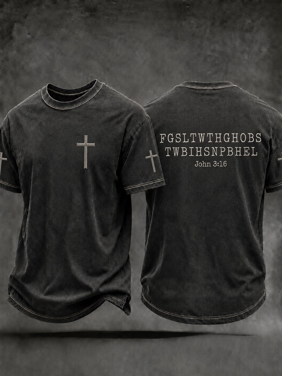 FGSLTW Christian T-Shirt Christian Bible Verse Clothing Gift Ideas For Brother