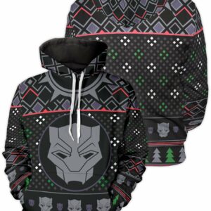 A Wakandan Christmas Unisex Pullover Hoodie 1.jpg
