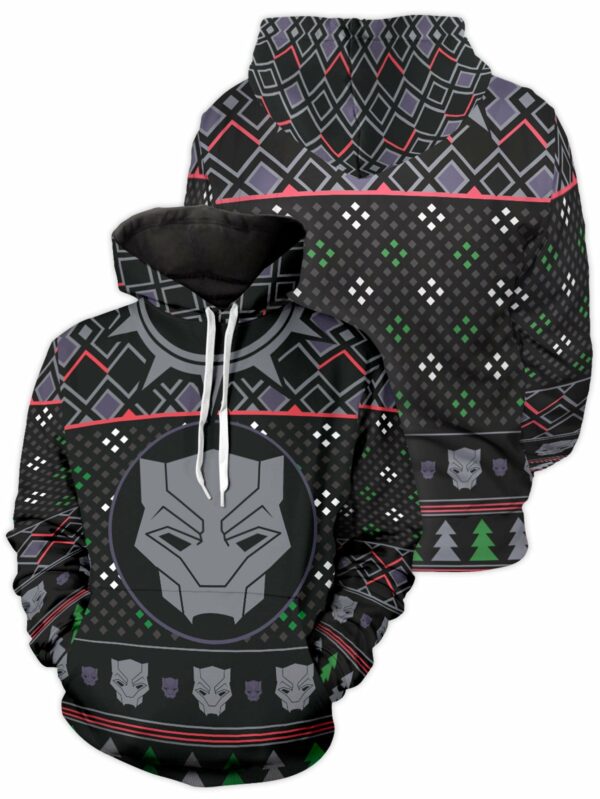 A Wakandan Christmas Unisex Pullover Hoodie 1.jpg