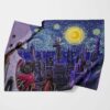 Akatsuki Amekagure Starry Night Fleece Blanket 3.jpg