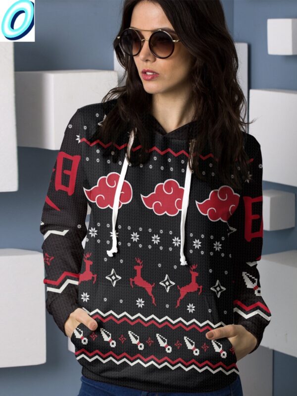 Akatsuki Christmas Unisex Pullover Hoodie 2.jpg