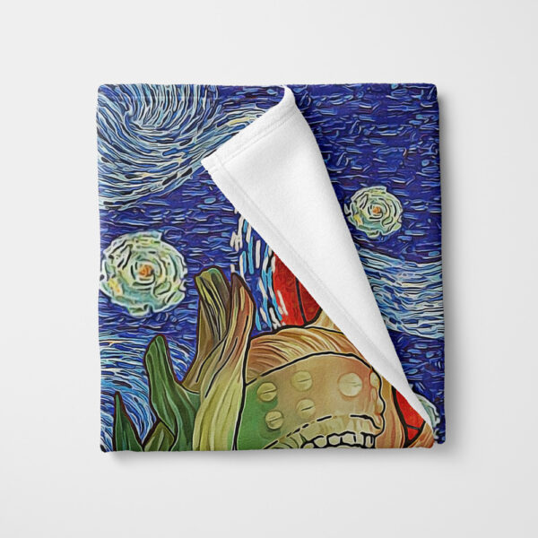 Akatsuki Infinite Tsukuyomi Starry Night Fleece Blanket 2.jpg