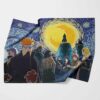 Akatsuki Ultimate Ninja Storm Starry Night Fleece Blanket 1.jpg