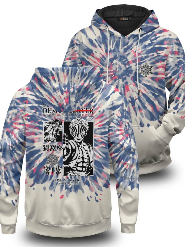 Akaza Tie Dye Unisex Pullover Hoodie 1.jpg