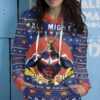 All Might Christmas Unisex Pullover Hoodie 3.jpg