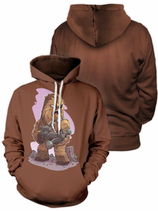 Angry Chewie Unisex Pullover Hoodie 1.jpg