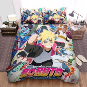 Boruto Naruto Next Generations Movie Naruto Smile Poster Bed Sheets Spread Duvet Cover Bedding Set.jpg