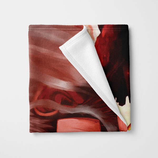 Burning Attack on Titan Fleece Blanket 2.jpg