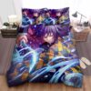 Demon Slayer Giyu Tomioka Digital Artwork Bed Sheets Spread Duvet Cover Bedding Set.jpg