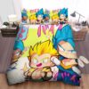 Dragon Ball Cute Chibi Vegito Gotenks Bed Sheet Spread Duvet Cover Bedding Set.jpg