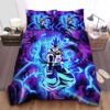 Dragon Ball Gogeta Super Saiyan Blue The Divine Dragon Art Bed Sheets Spread Duvet Cover Bedding Set.jpg