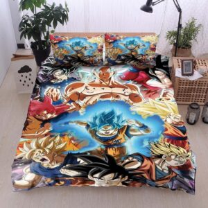 Dragon Ball Goku Bedding Set Duvet Cover Pillow Cases.jpg
