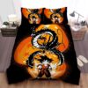 Dragon Ball Kid Goku The Divine Dragon Art Bed Sheets Spread Duvet Cover Bedding Set.jpg