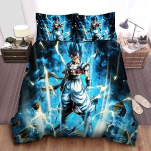 Dragon Ball Vegeta Goku Fusion Gogeta Bed Sheets Spread Comforter Duvet Cover Bedding Set.jpg