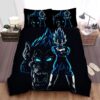 Dragon Ball Vegeta His Giant Ape Form On Black Bed Sheets Spread Duvet Cover Bedding Set.jpg