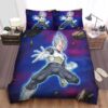 Dragon Ball Vegeta Super Saiyan White Art Bed Sheets Spread Duvet Cover Bedding Set.jpg