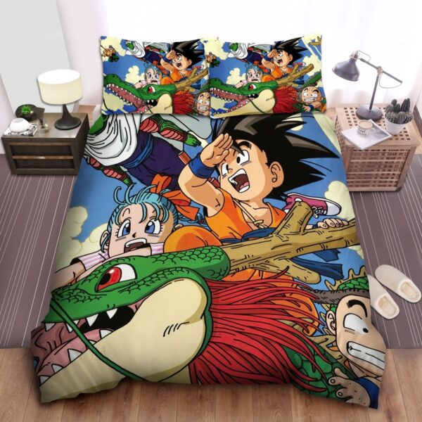 Dragon Ball Z Poster Bed Sheet Spread Duvet Cover Bedding Set.jpg