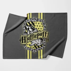 Hufflepuff Harry Potter Hogwarts Fleece Blanket 1.webp