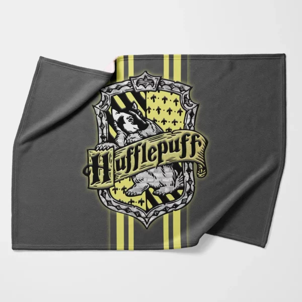 Hufflepuff Harry Potter Hogwarts Fleece Blanket 1.webp