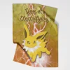 Jolteon Electrifying Pokemon Fleece Blanket 1.webp