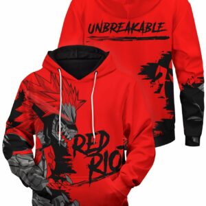 My Hero Academia Kirishima Unisex Pullover Hoodie 1.jpg