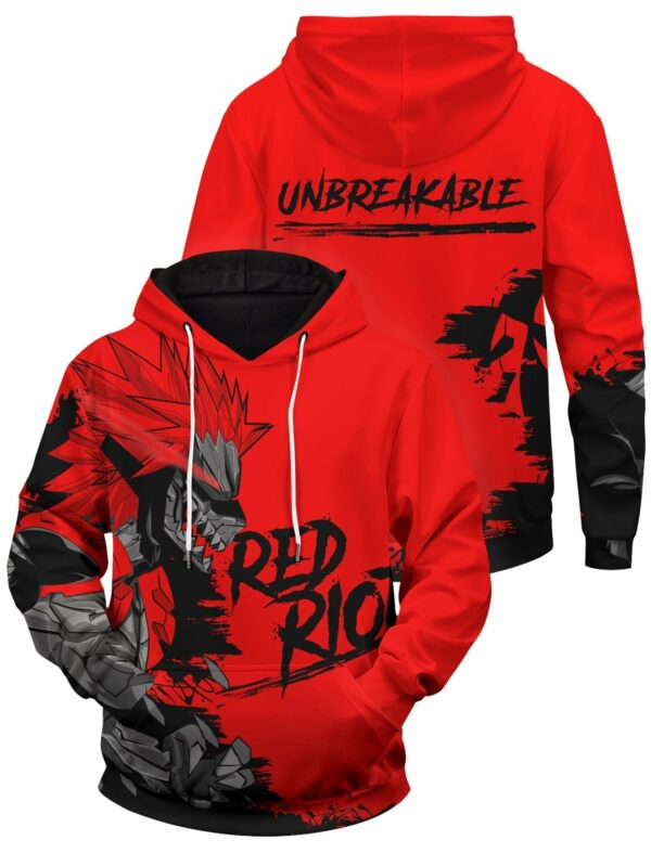 My Hero Academia Kirishima Unisex Pullover Hoodie 1.jpg