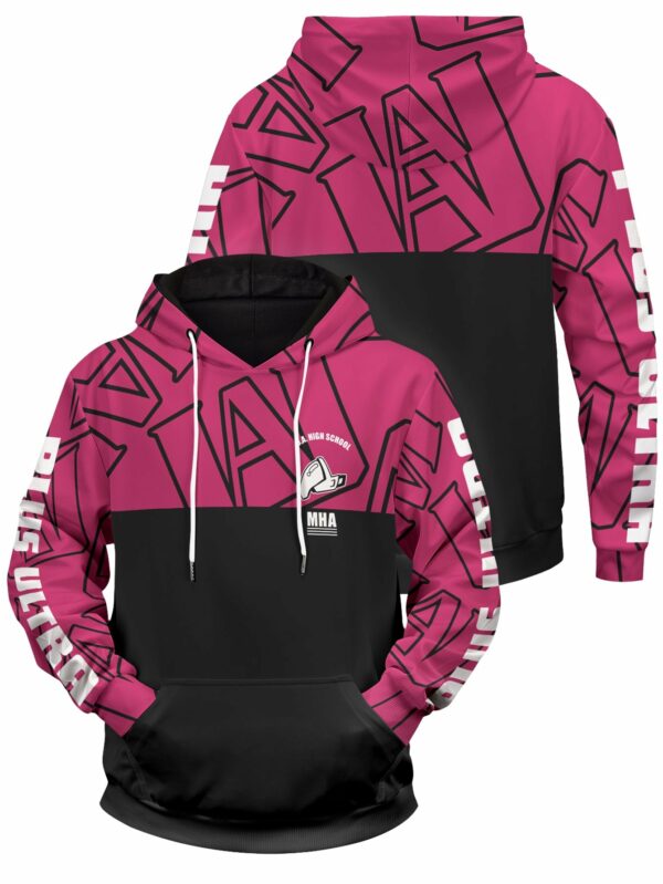 My Hero Academia Uraraka Unisex Pullover Hoodie 1.jpg