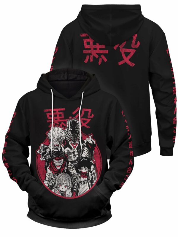 My Hero Academia Villains Unisex Pullover Hoodie 1.jpg