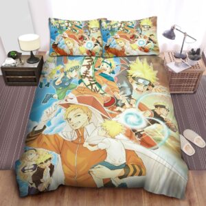 Naruto Evolution Bed Sheets Spread Duvet Cover Bedding Set.jpg