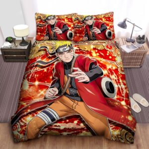 Naruto In Sage Mode Artwork Bed Sheet Spread Duvet Cover Bedding Set.jpg