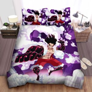 One Piece Gear Fourth Snakeman Of Luffy Bed Sheets Spread Duvet Cover Bedding Set.jpg