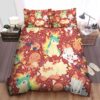 Pokemon Fire Pokemons Bed Sheets Spread Duvet Cover Bedding Set.jpg