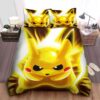 Pokemon Fury Pikachu Bed Sheets Spread Duvet Cover Bedding Set.jpg