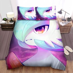 Pokemon Inside Gardevoirs Eye Artwork Bed Sheets Spread Duvet Cover Bedding Set.jpg