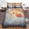 Pokemon Pikachu Reading Books Bed Sheets Spread Duvet Cover Bedding Set.jpg