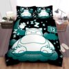 Pokemons Snorlax Wonderful Dreams Bed Sheets Spread Duvet Cover Bedding Set.jpg