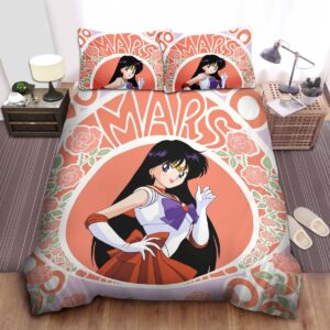 Sailor Moon Beautiful Rei Hino Bed Sheets Spread Duvet Cover Bedding Set.jpg