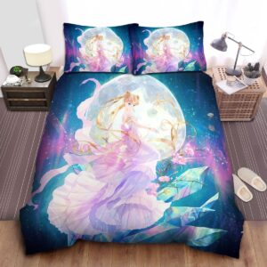 Sailor Moon Usagi Tsukino The Princess And Crystal Bed Sheets Spread Duvet Cover Bedding Set.jpg