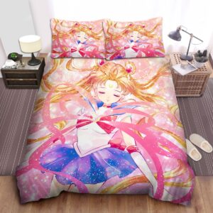 Sailor Moon Usagi Tsukinos Transformation Bed Sheets Spread Comforter Duvet Cover Bedding Set.jpg