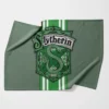 Slytherin Harry Potter Hogwarts Fleece Blanket 1.webp