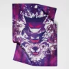 Trippy Ghostly Evolution Ghastly Haunter Gengar Pokemon Fleece Blanket 1.webp